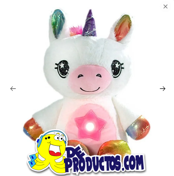 Peluche Proyector Unicornio